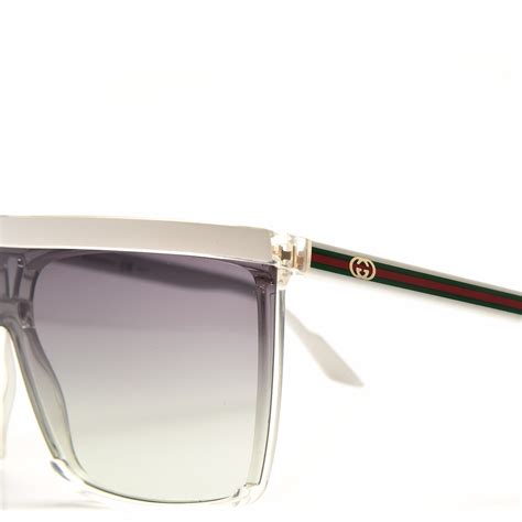 shield gucci sunglasses for men|Gucci sunglasses rimless.